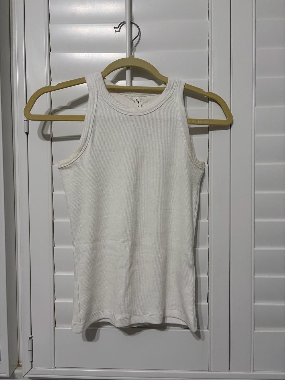 KOTN Women's White Racer Tank